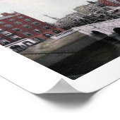 O'Connell Bridge, Dublin, Ierland, Poster (Hoek)