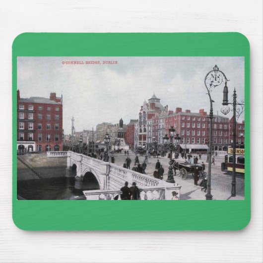 O'Connell Bridge, Dublin, Ierland, Style M Muismat (Voorkant)