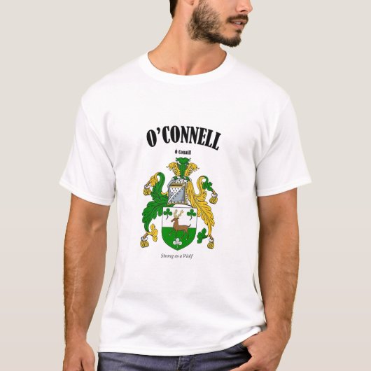 O'CONNELL Crest Translation & Betekenis T-shirt (Voorkant)