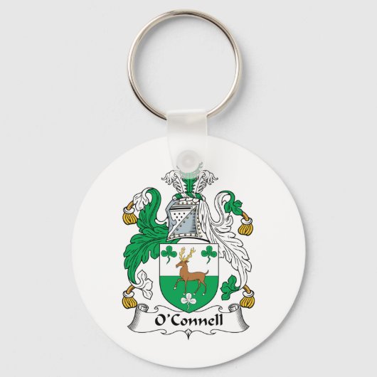 O'Connell Family Crest Sleutelhanger (Voorkant)