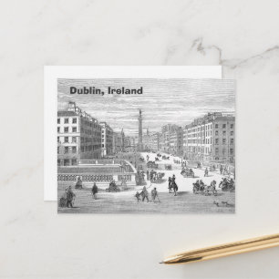 O'Connell Street  Dublin Ireland Briefkaart