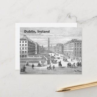 O'Connell Street Dublin Ireland Briefkaart