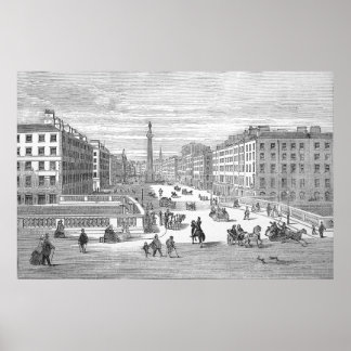 O'Connell Street Dublin Ireland Poster
