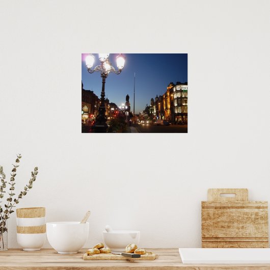 O'Connell Street Dublin Poster (Keuken)