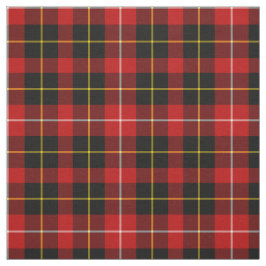 O'Connell Tartan Rood en Zwart Iers Plaid Stof