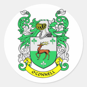 O'CONNELL Wapenmunt Ronde Sticker