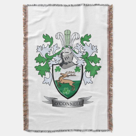 O'Connell-wapenschild Deken (Voorkant Verticaal)