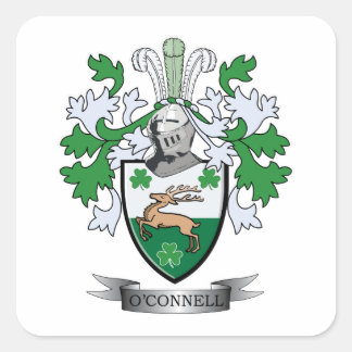 O'Connell-wapenschild Vierkante Sticker
