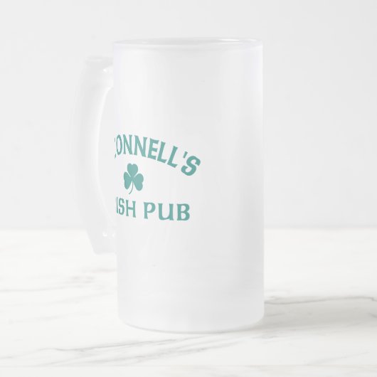 O'Connell's Irish Pub Matglas Bierpul (Voorkant links)