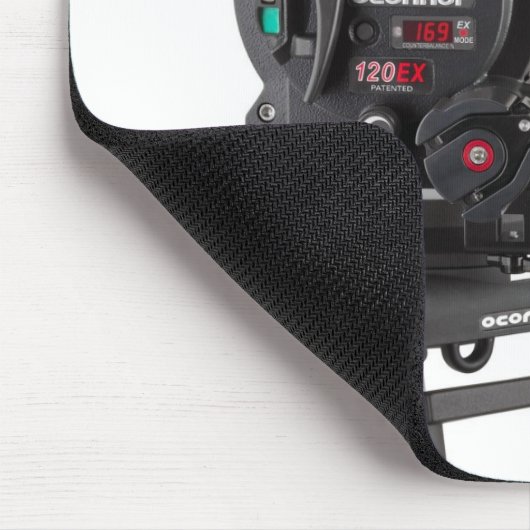 OConnor 120 EX Fluid Head - mousepad Muismat (Hoek)