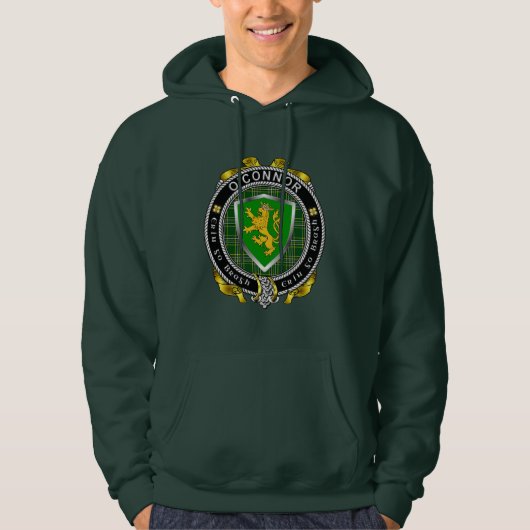 O'Connor/Connor (Kerry) - Ierse schildhoodie Hoodie (Voorkant)