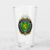 O'Connor/Connor (Kerry) Irish Shield Bierglas Glas (Voorkant)