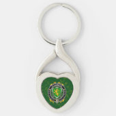 O'Connor/Connor (Kerry) Irish Silver Key Ring Sleutelhanger (Voorkant)
