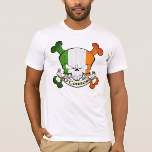 O'Connor Irish Skull T-shirt