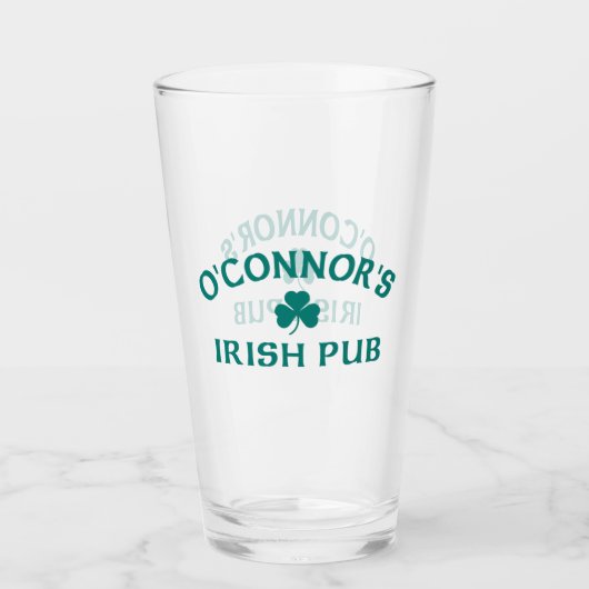 O'Connor's Ierse Pub Glas (Voorkant)