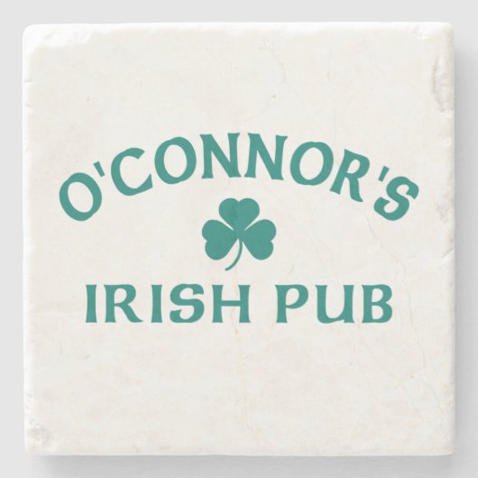 O'Connor's Ierse Pub Stenen Onderzetter (Voorkant)