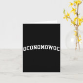Oconomowoc kaart (Gele Bloem)
