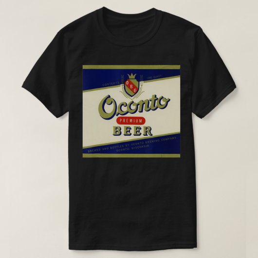 Oconto Beer T-shirt (Design voorkant)