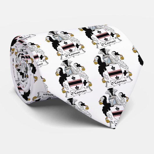 O'Coonan Family Crest Stropdas (Opgerold)