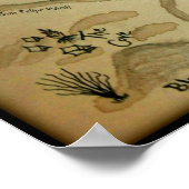 Ocotillo Wells Treasure Map of Southern California Poster (Hoek)