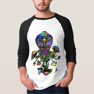 Ocotoshroom Baseball Longhoes T-shirt