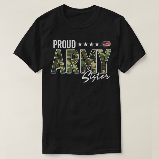 OCP Proud Army Sister Premium T-shirt (Design voorkant)