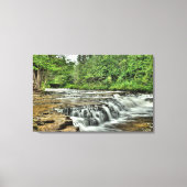 Ocqueoc Herfsten, Michigan Canvas Afdruk (Voorkant)