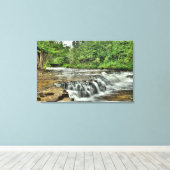 Ocqueoc Herfsten, Michigan Canvas Afdruk (Insitu (Houten vloer))