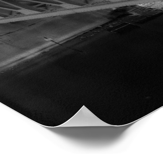 Ocqueoc River Bridge Poster (Hoek)