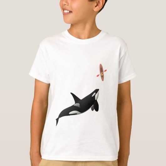 Ocra en Kayak T-Shirt voor kinderen (Voorkant)