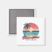 Ocracoke-eiland magneet (Voorkant / Achterkant)
