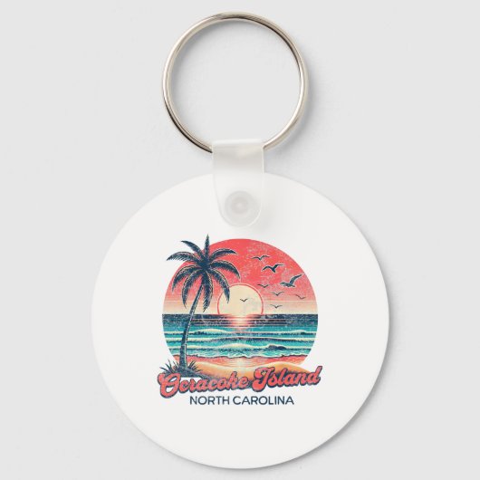 Ocracoke-eiland Sleutelhanger (Voorkant)