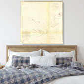 Ocracoke Inlet, NC Canvas Afdruk (Insitu (Slaapkamer))