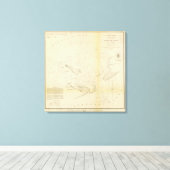 Ocracoke Inlet, NC Canvas Afdruk (Insitu (Houten vloer))