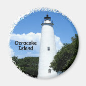 Ocracoke Island Light Magneet (Voorkant)