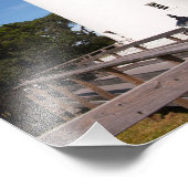 Ocracoke Island Lighthouse Foto Afdruk (Hoek)