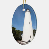Ocracoke Island Lighthouse Keramisch Ornament (Links)