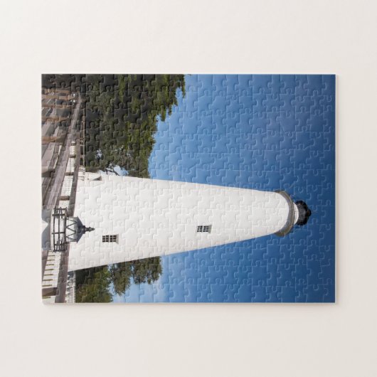 Ocracoke Island Lighthouse Legpuzzel (Horizontaal)