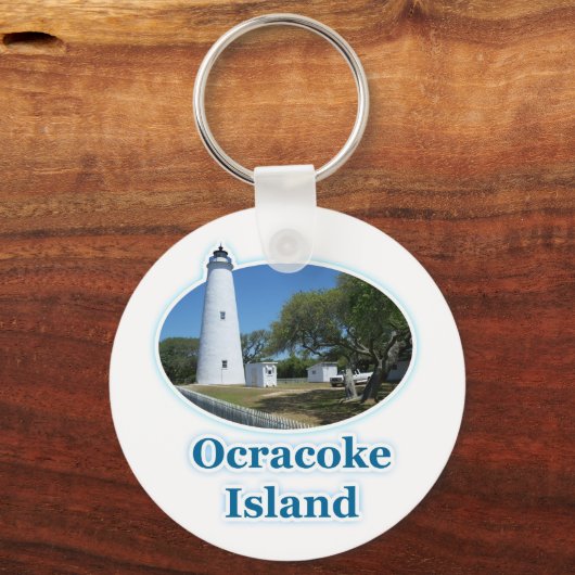 Ocracoke Island, North Carolina Sleutelhanger (Voorkant)