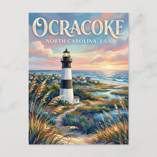 Ocracoke Island, North Carolina VS Briefkaart (Voorkant)