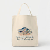 Ocracoke Island Schelpen  Tote Bag (Voorkant)
