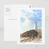 Ocracoke Light. Briefkaart (Voorkant / Achterkant)