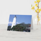 Ocracoke Lighth Kaart (Gele Bloem)