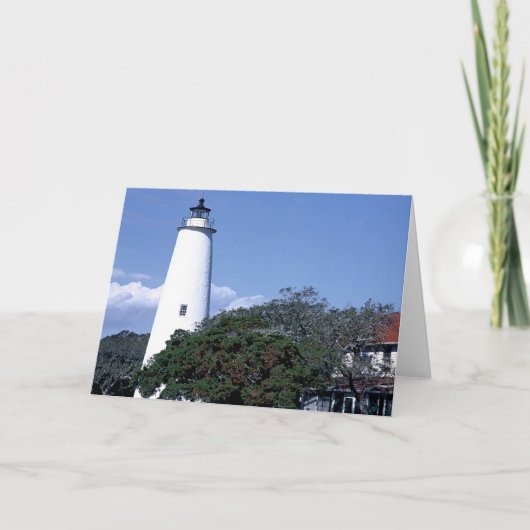 Ocracoke Lighth Kaart (Voorkant)