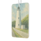 Ocracoke Lighthouse Aquarel Luchtverfrisser (Links)