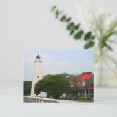 Ocracoke Lighthouse Briefkaart (Staand voorkant)