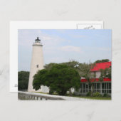 Ocracoke Lighthouse Briefkaart (Voorkant / Achterkant)