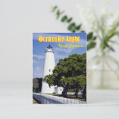 Ocracoke Lighthouse, North Carolina Briefkaart (Staand voorkant)