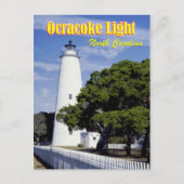Ocracoke Lighthouse, North Carolina Briefkaart (Voorkant)