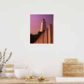 Ocracoke Lighthouse - Ocracoke Island Poster (Keuken)